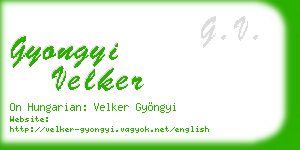 gyongyi velker business card